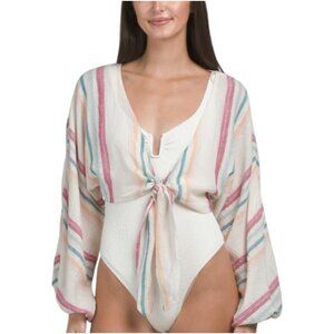 L SPACE Reese Cover-up Top